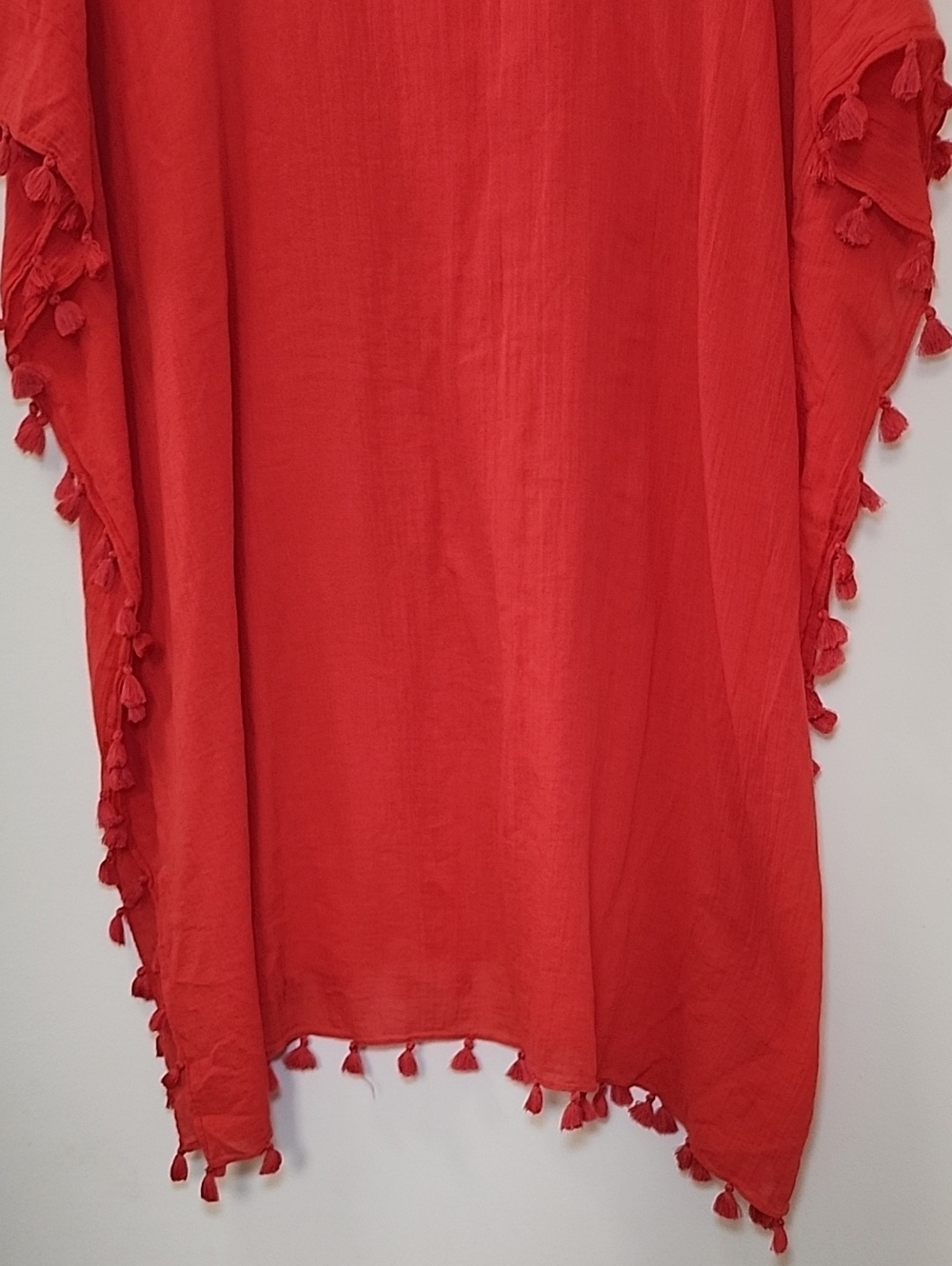 Seafolly Swimwear Women's Orange Amnesia Kaftan Swimsuit Cover-Up Size US OS - Picture 12 of 15